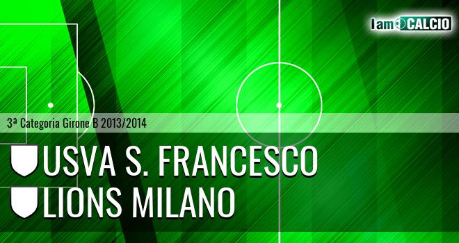 Usva S. Francesco - Lions Milano