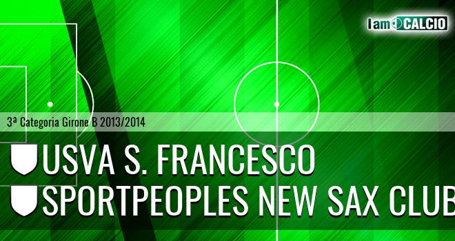 Usva S. Francesco - Sportpeoples New Sax Club