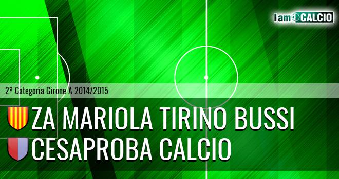 Za Mariola Tirino Bussi - Cesaproba Calcio