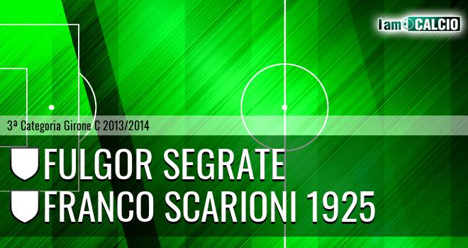 Fulgor Segrate - Franco Scarioni 1925