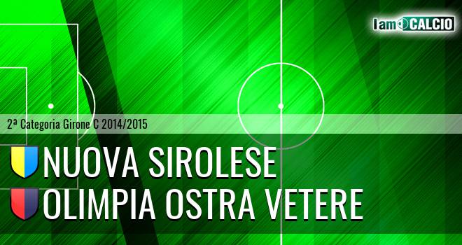 Nuova Sirolese - Olimpia Ostra Vetere