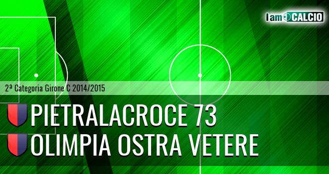 Pietralacroce 73 - Olimpia Ostra Vetere