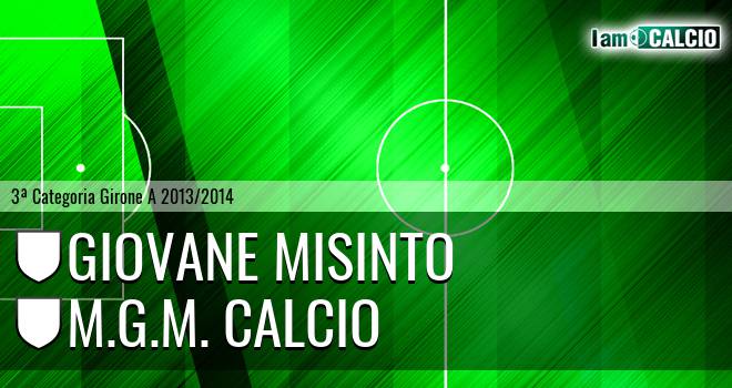 Giovane Misinto - M.G.M. Calcio