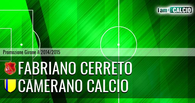 Fabriano Cerreto - Camerano Calcio