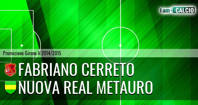 Fabriano Cerreto - Nuova Real Metauro