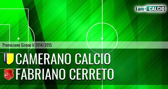 Camerano Calcio - Fabriano Cerreto