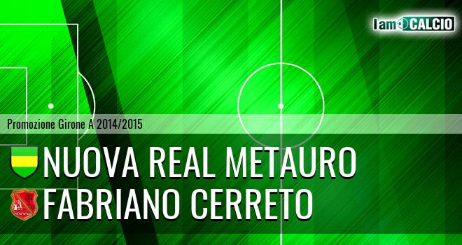 Nuova Real Metauro - Fabriano Cerreto