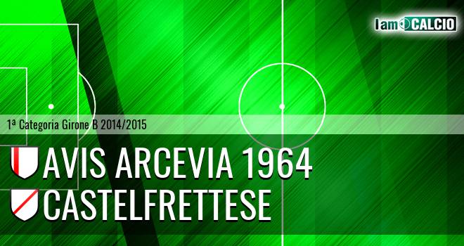 Avis Arcevia 1964 - Castelfrettese