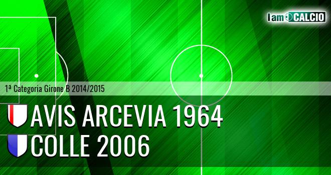 Avis Arcevia 1964 - Colle 2006