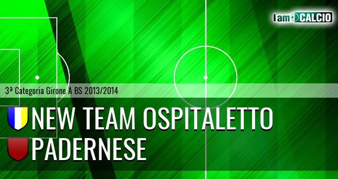 New Team Ospitaletto - Padernese