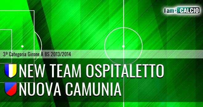 New Team Ospitaletto - Nuova Camunia