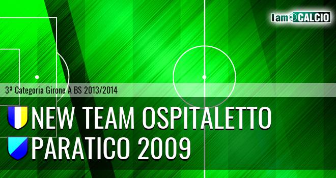 New Team Ospitaletto - Paratico 2009