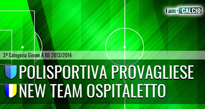 Polisportiva Provagliese - New Team Ospitaletto