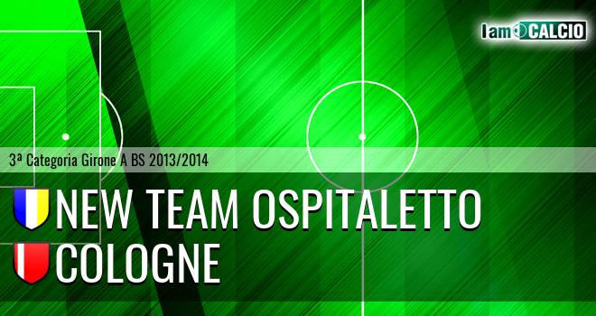 New Team Ospitaletto - Cologne