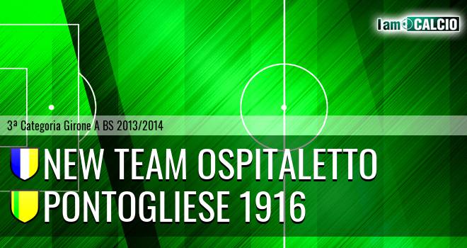 New Team Ospitaletto - Pontogliese 1916