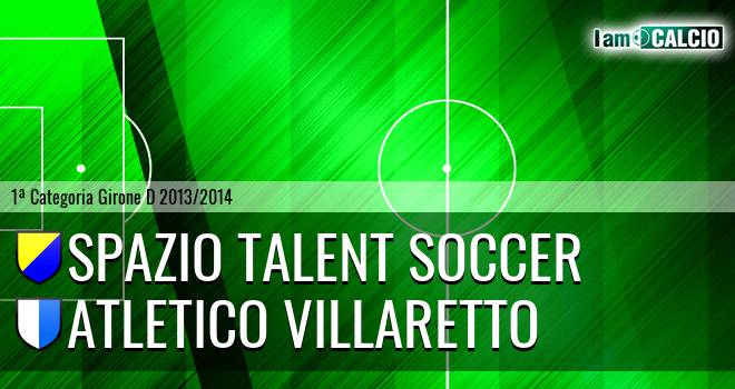 Spazio Talent Soccer - Atletico Villaretto