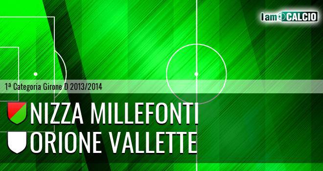 Nizza Millefonti - Orione Vallette