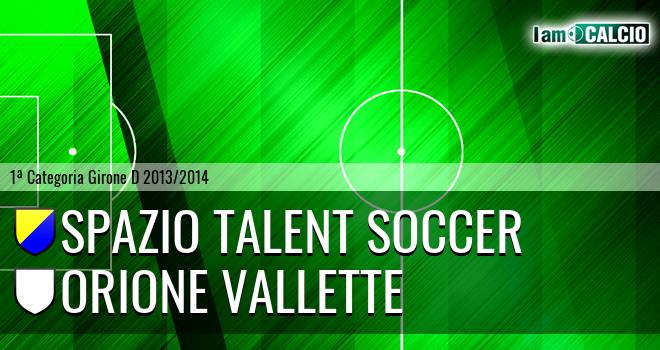 Spazio Talent Soccer - Orione Vallette