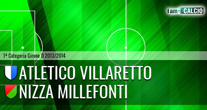 Atletico Villaretto - Nizza Millefonti