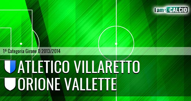 Atletico Villaretto - Orione Vallette