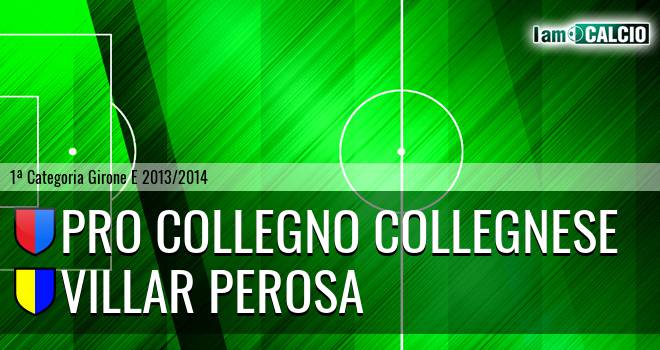 Pro Collegno Collegnese - Villar Perosa