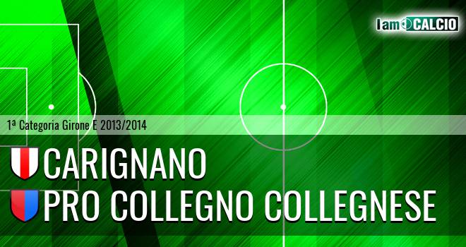 Carignano - Pro Collegno Collegnese