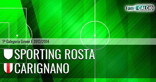 Sporting Rosta - Carignano