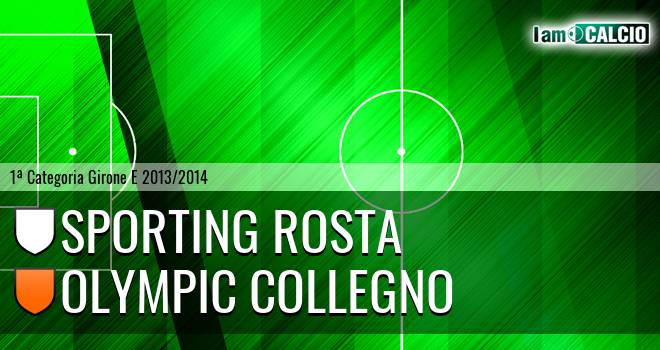 Sporting Rosta - Olympic Collegno