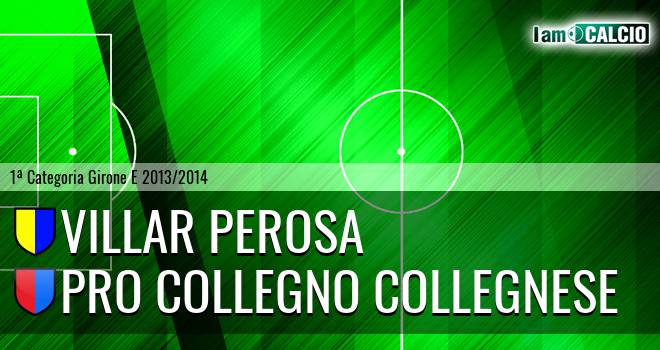 Villar Perosa - Pro Collegno Collegnese