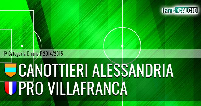 Canottieri Alessandria - Pro Villafranca