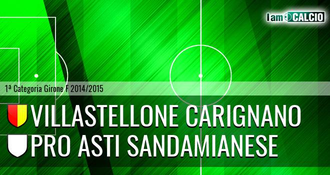 Villastellone Carignano - Pro Asti Sandamianese