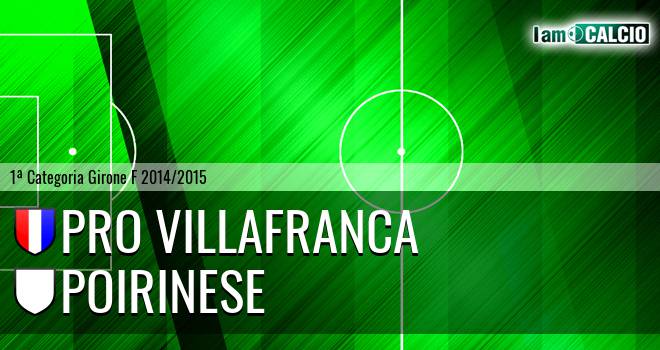 Pro Villafranca - Poirinese