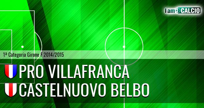 Pro Villafranca - Castelnuovo Belbo