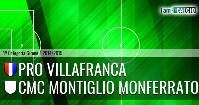 Pro Villafranca - Cmc Montiglio Monferrato