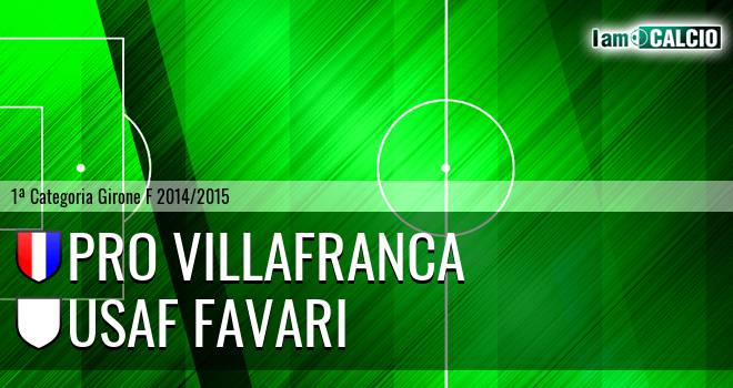 Pro Villafranca - Usaf Favari