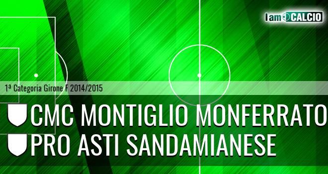 Cmc Montiglio Monferrato - Pro Asti Sandamianese