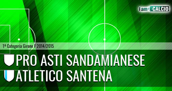 Pro Asti Sandamianese - Atletico Santena