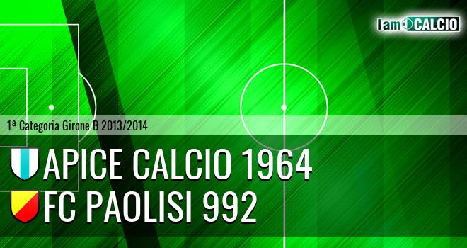 Apice Calcio 1964 - FC Paolisi 992