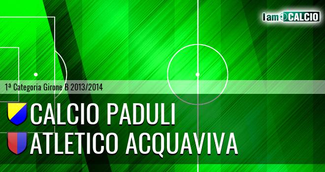 Calcio Paduli - Atletico Acquaviva