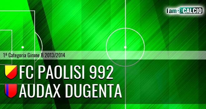 FC Paolisi 992 - Real Dugenta Calcio