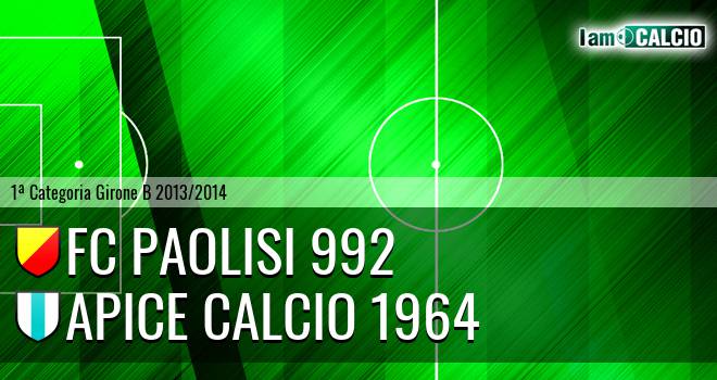 FC Paolisi 992 - Apice Calcio 1964