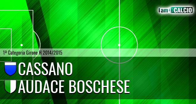 Cassano - Audace Boschese