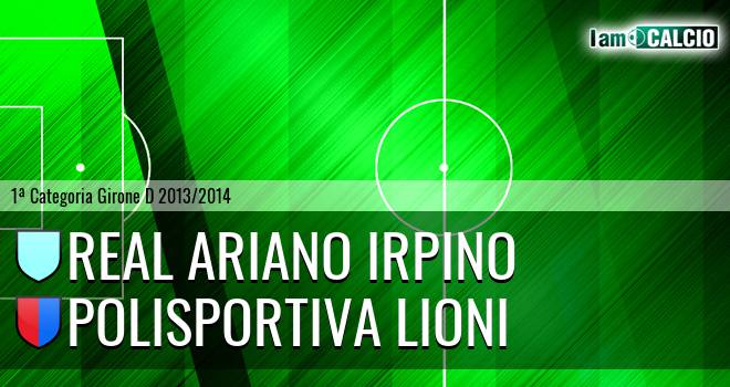 Real Ariano Irpino - Polisportiva Lioni