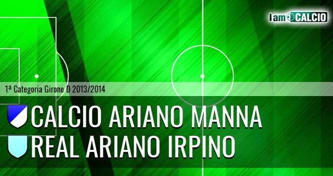 Calcio Ariano Manna - Real Ariano Irpino