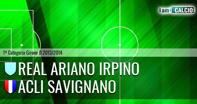 Real Ariano Irpino - Acli Savignano