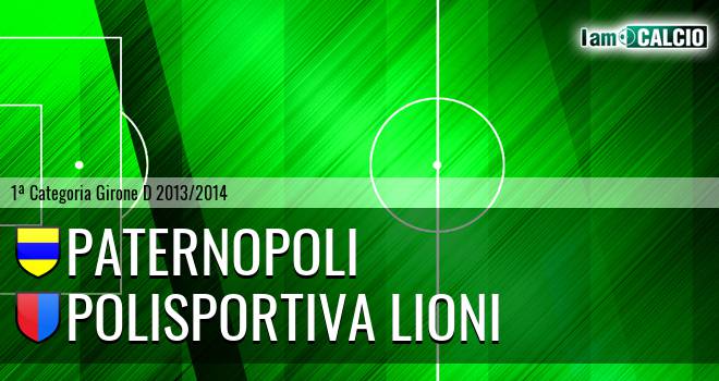 Paternopoli - Polisportiva Lioni