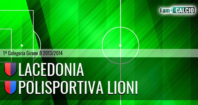 Lacedonia - Polisportiva Lioni