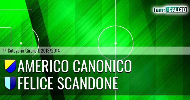 Americo Canonico - Felice Scandone