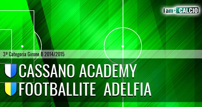 Cassano Academy - Footballite  Adelfia