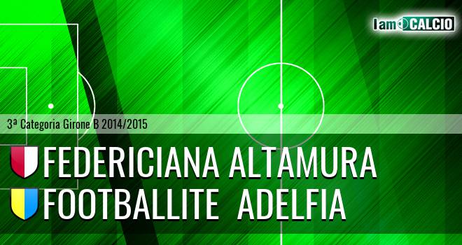 Federiciana Altamura - Footballite  Adelfia
